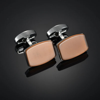 EternaStone Round & Oval Cufflinks