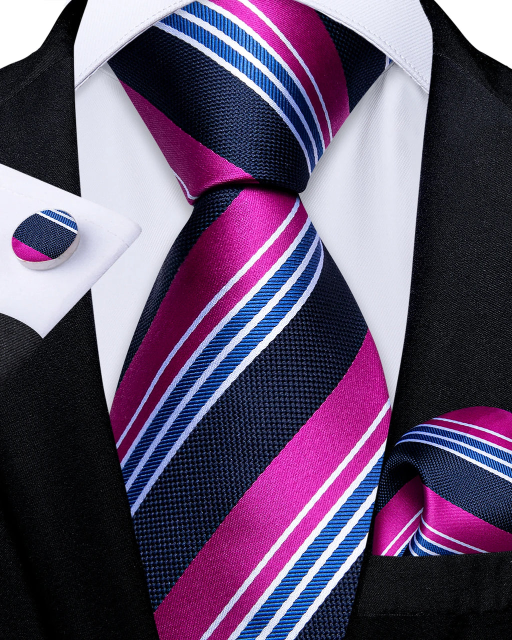 The Regent Stripe Tie Set