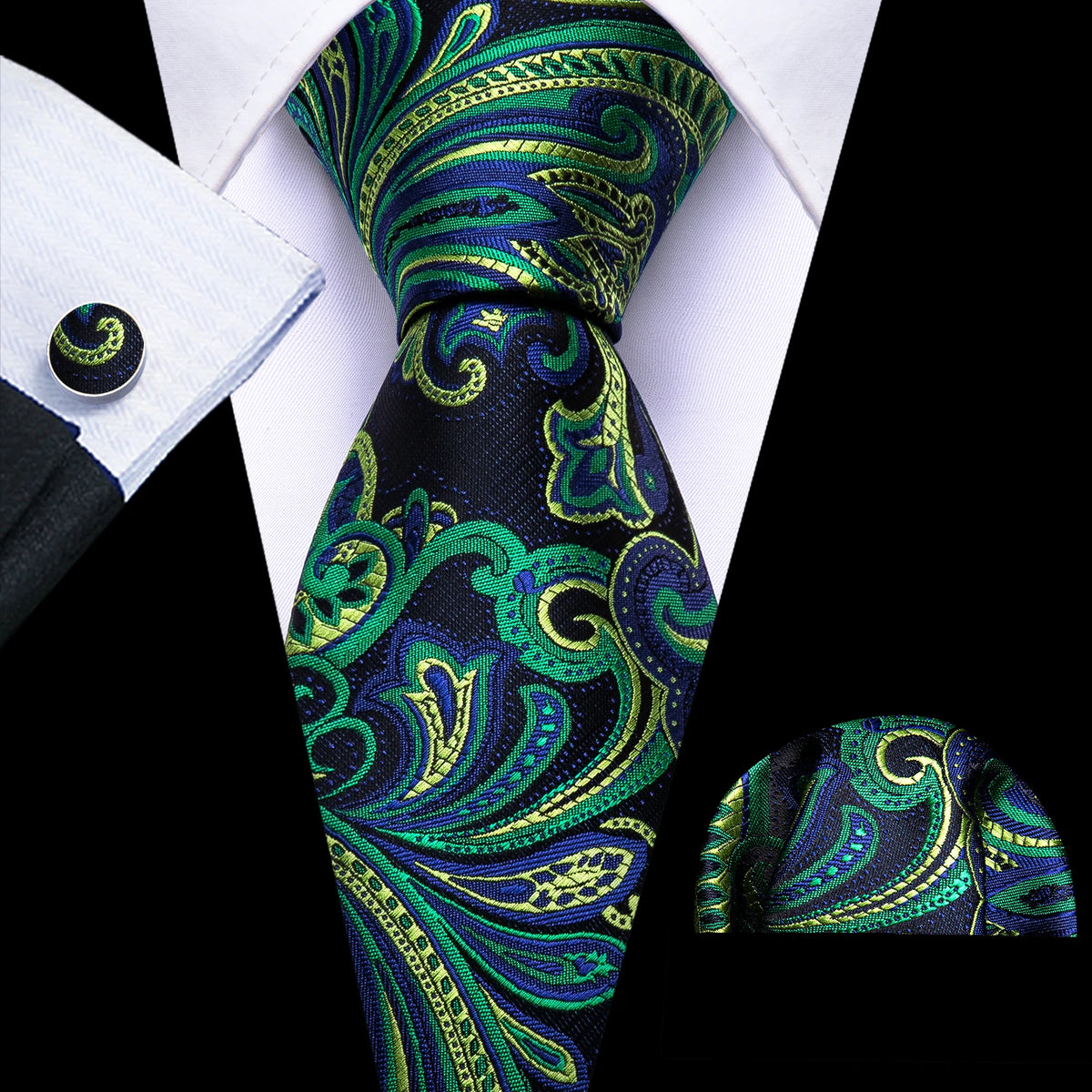 Verdant Signature Tie & Accessories Set