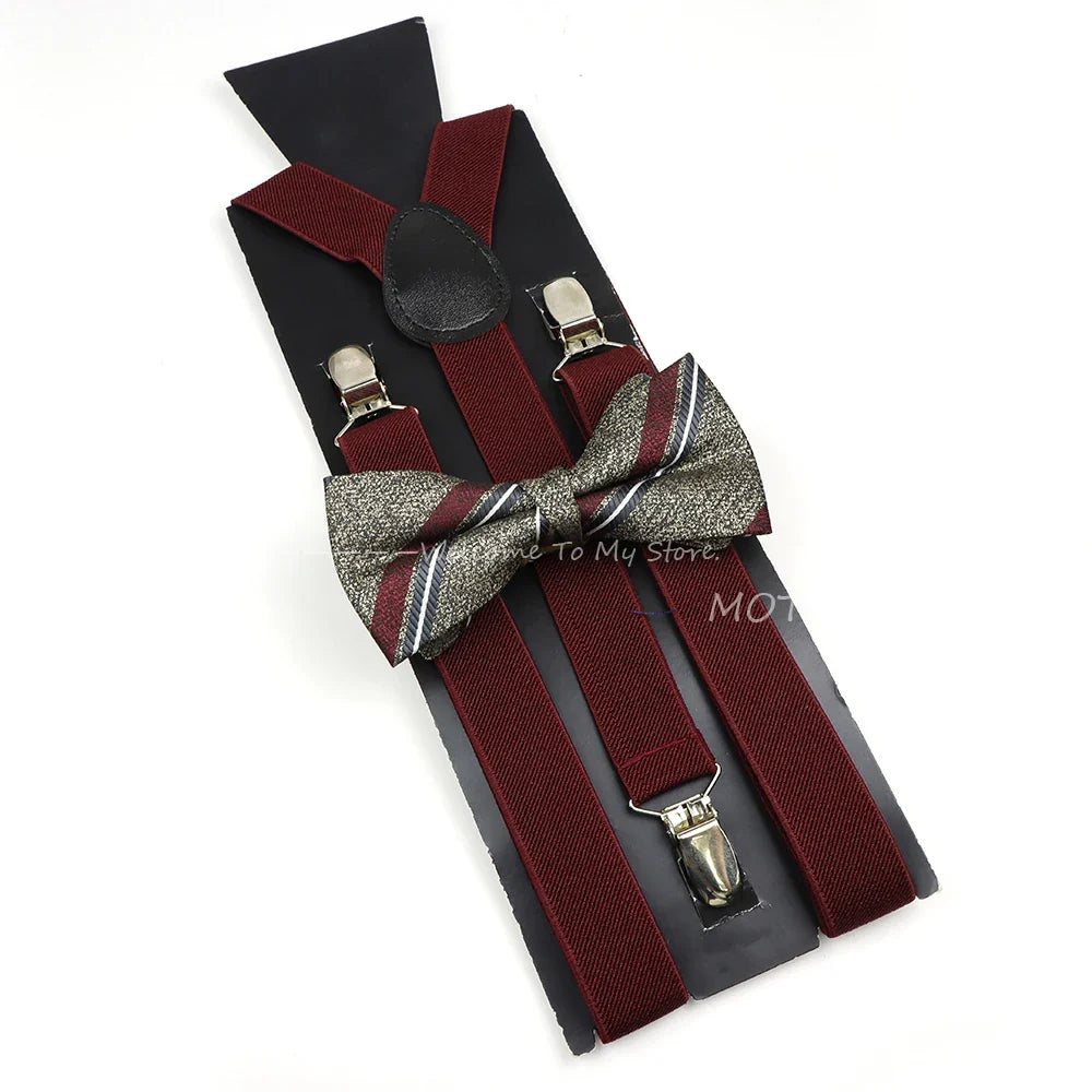Langford Striped Suspenders