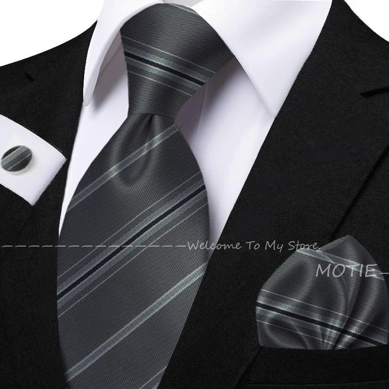 The Lancaster Striped Tie Set