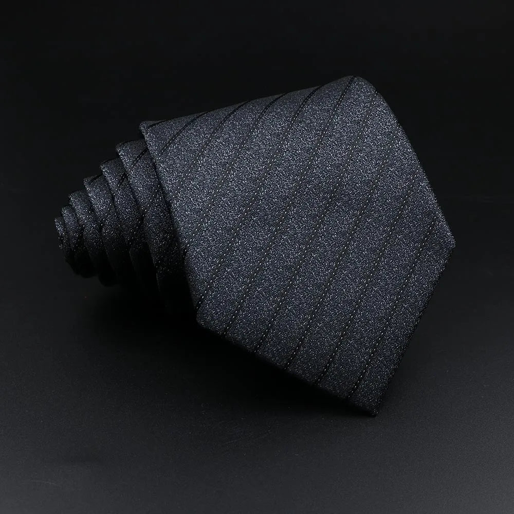 The Regent Striped Jacquard Tie
