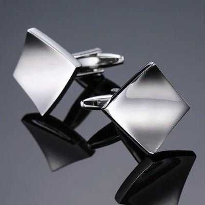 High-Quality Square Copper Cufflinks – Luxury Business & Formal Shirt Accessories for Men
