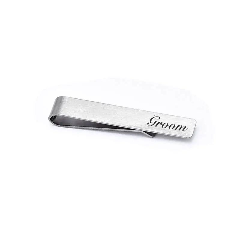 Classic Stainless Steel Men’s Tie Clip