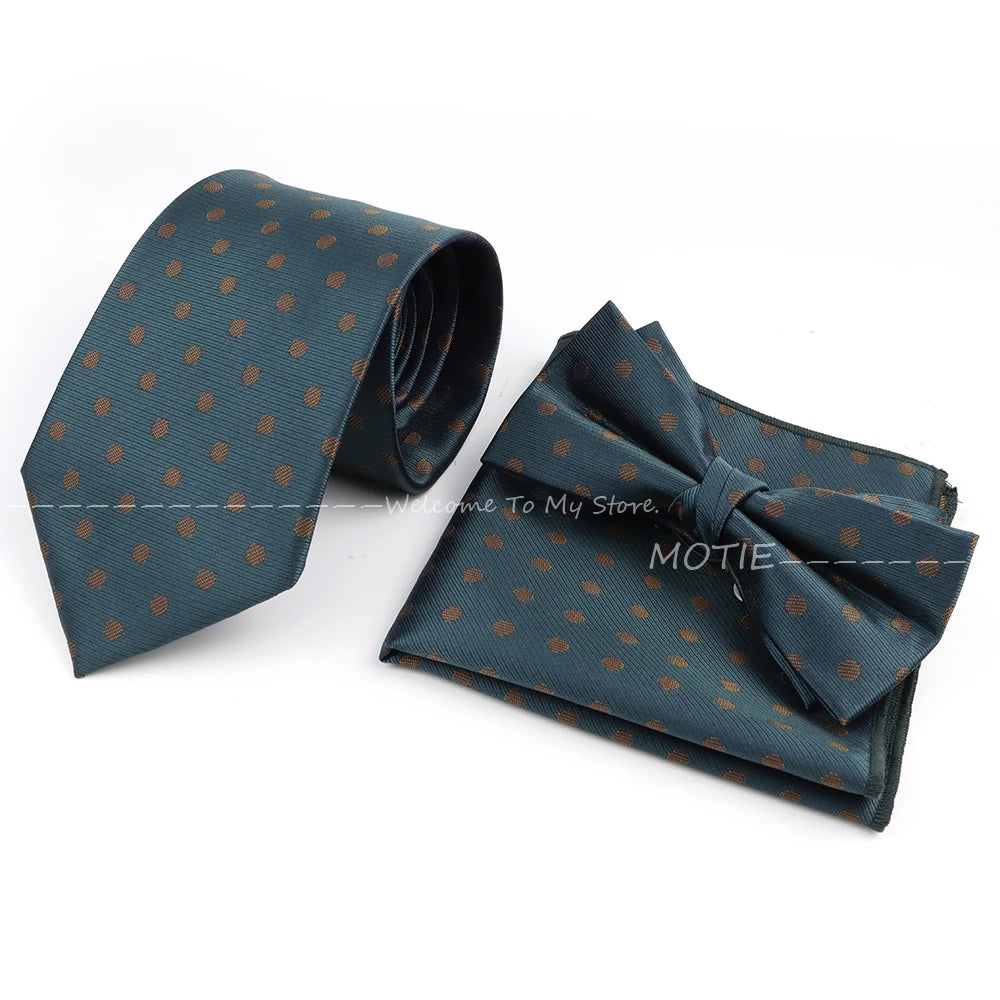 The Milan Collection – 3-Piece Luxury Tie Set