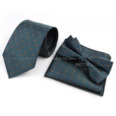 The Milan Collection – 3-Piece Luxury Tie Set