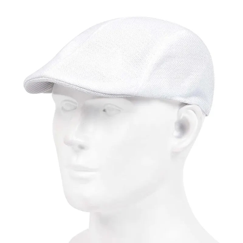 UrbanEdge™ Men’s Casual Cassette Cap – Lightweight Streetwear Golf Hat for Spring & Summer