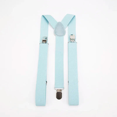 Elegant Elastic Y-Back Suspenders – Adjustable Unisex Braces in 26 Colors
