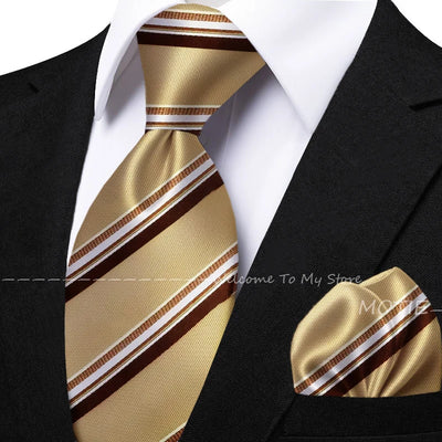 The Lancaster Striped Tie Set
