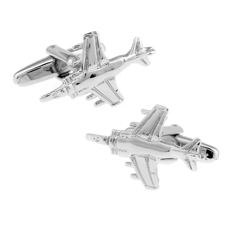 Classic Engine Motif Brass Cufflinks