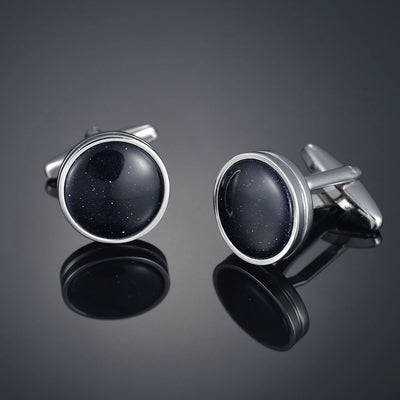 EternaStone Round & Oval Cufflinks