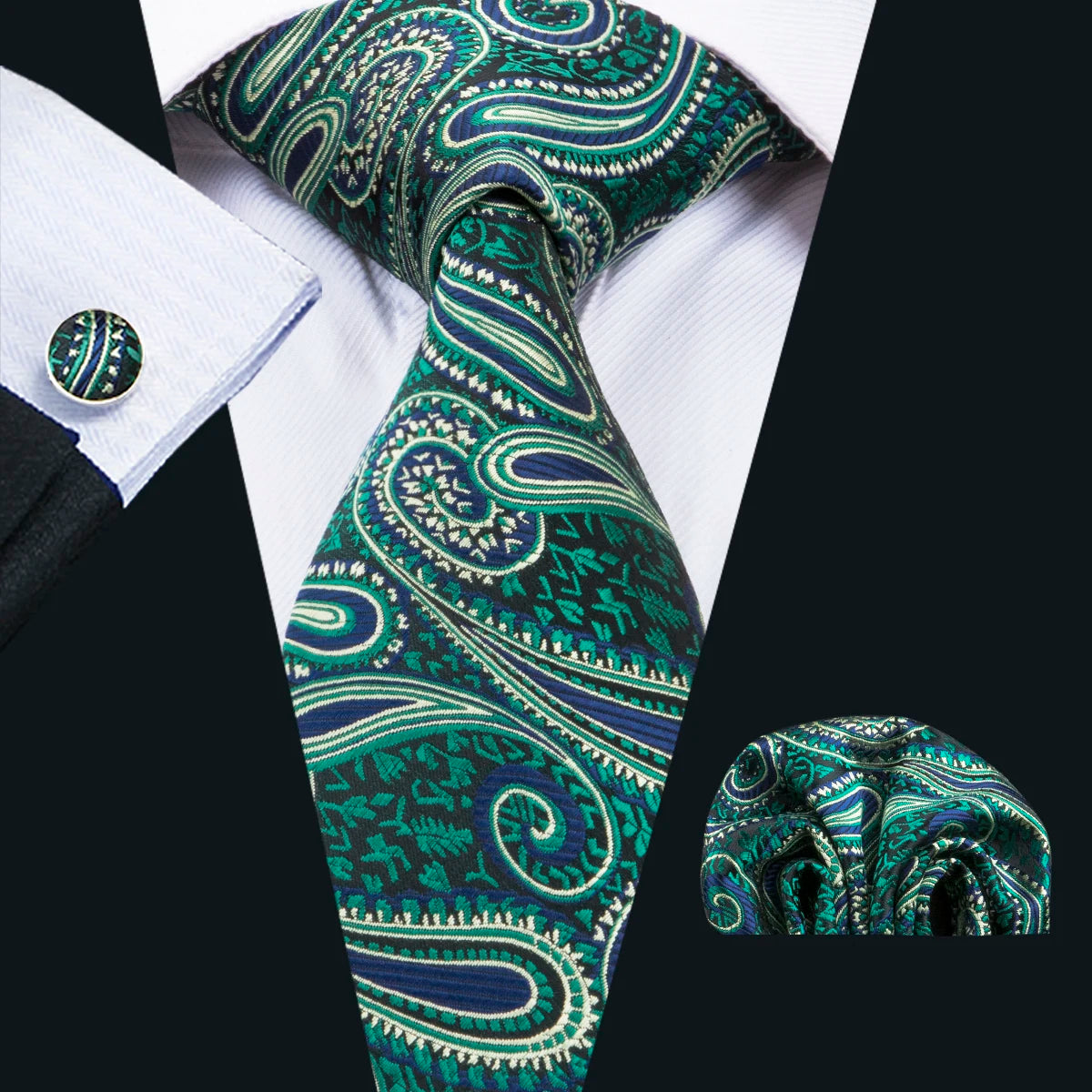 Verdant Signature Tie & Accessories Set