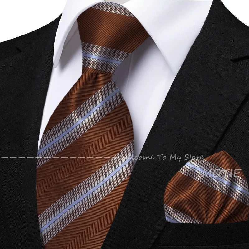 The Lancaster Striped Tie Set