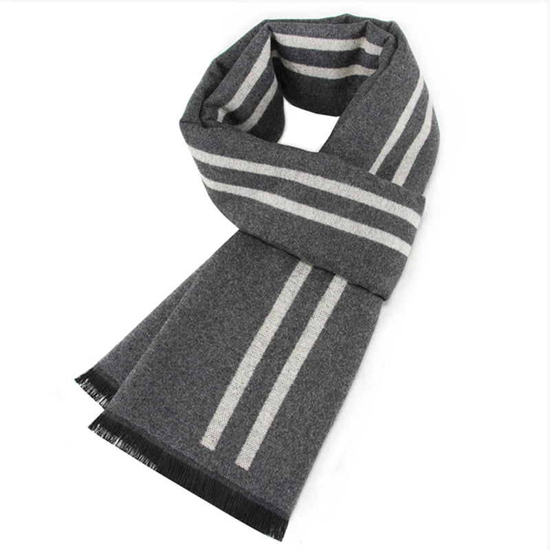 Arden Luxe Cashmere Scarf – Elegant Warmth for the Modern Gentleman