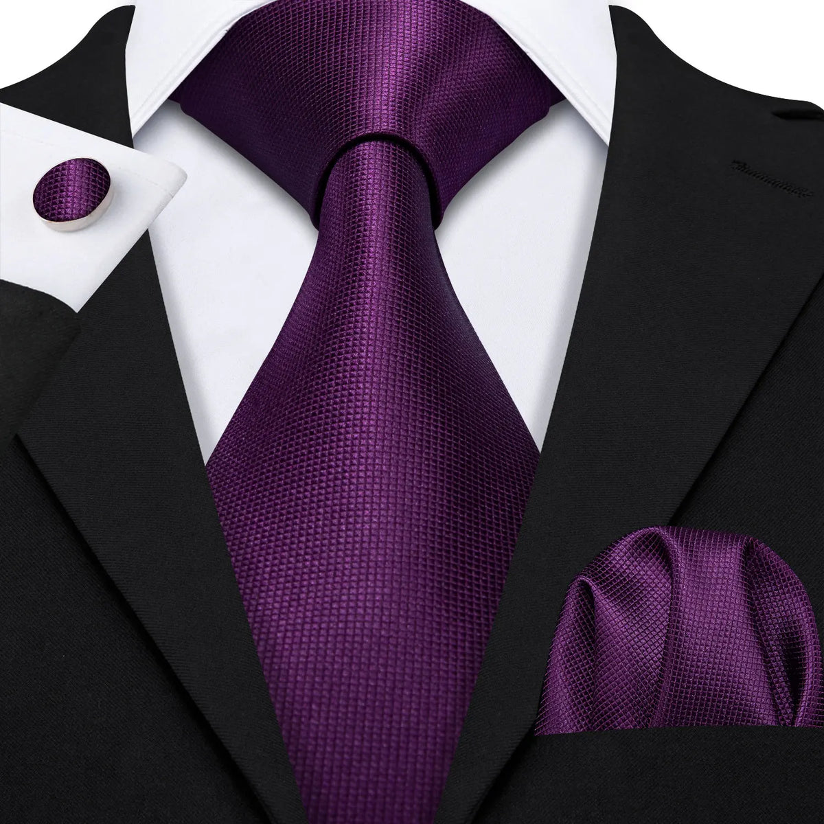 Violet Heritage Tie & Accessories Set
