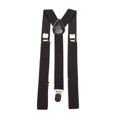 Elegant Elastic Y-Back Suspenders – Adjustable Unisex Braces in 26 Colors