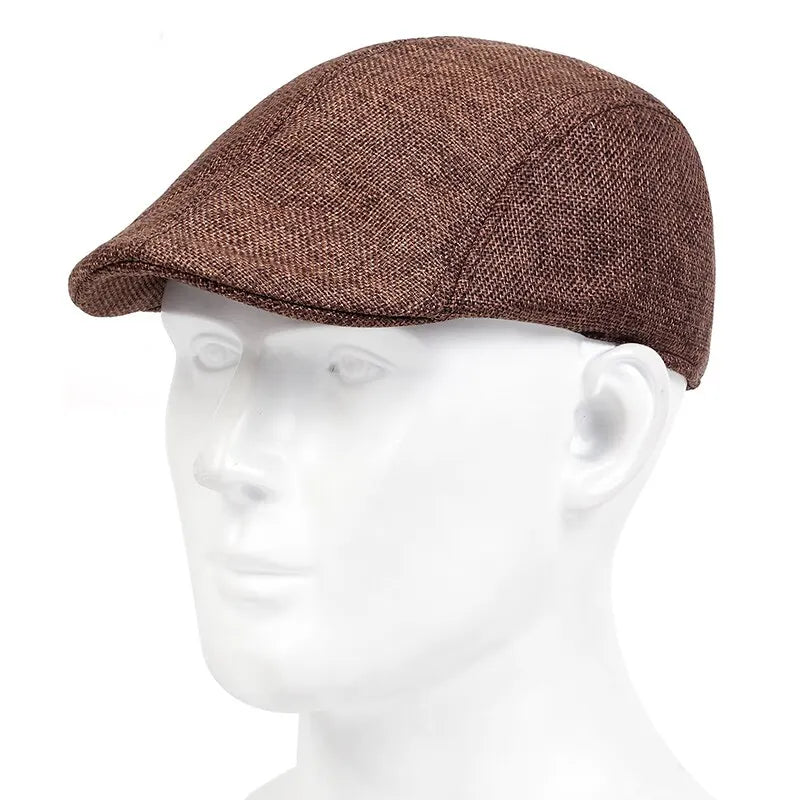 UrbanEdge™ Men’s Casual Cassette Cap – Lightweight Streetwear Golf Hat for Spring & Summer