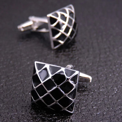 High-Quality Square Copper Cufflinks – Luxury Business & Formal Shirt Accessories for Men