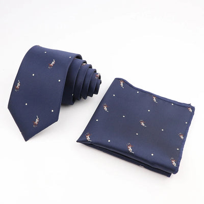 The Harrington Tie & Pocket Square Set