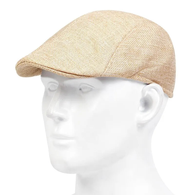UrbanEdge™ Men’s Casual Cassette Cap – Lightweight Streetwear Golf Hat for Spring & Summer