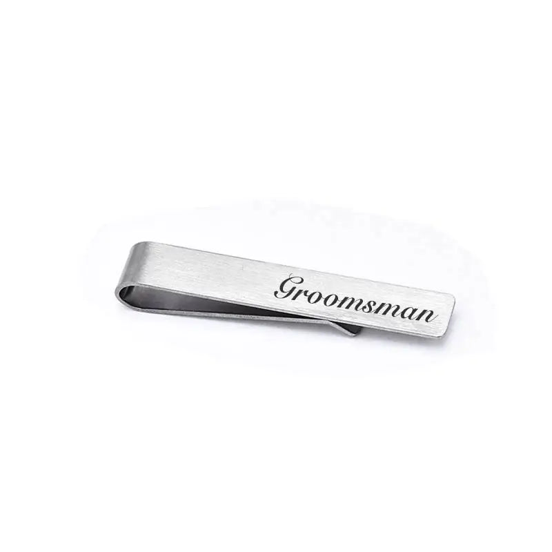 Classic Stainless Steel Men’s Tie Clip