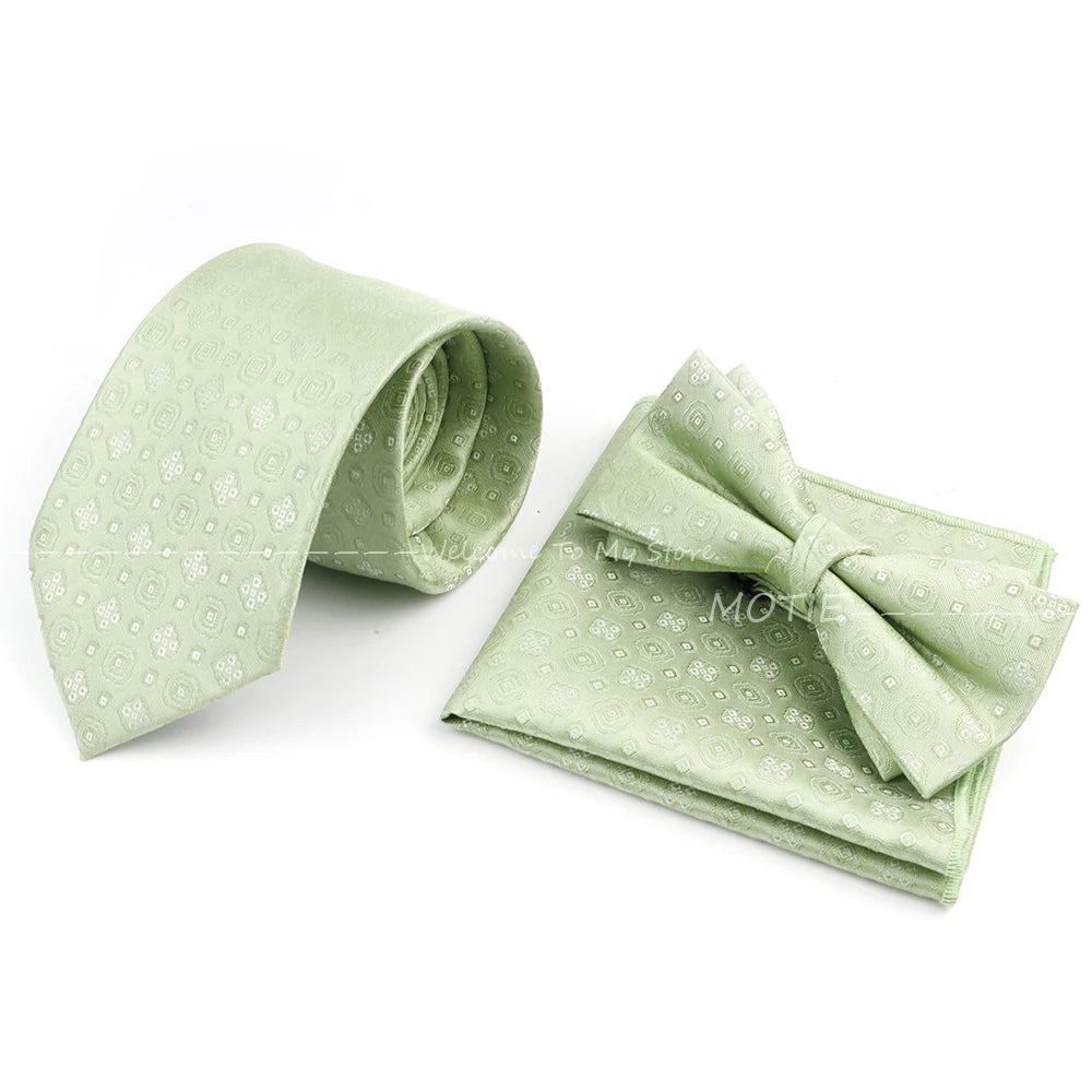 The Milan Collection – 3-Piece Luxury Tie Set