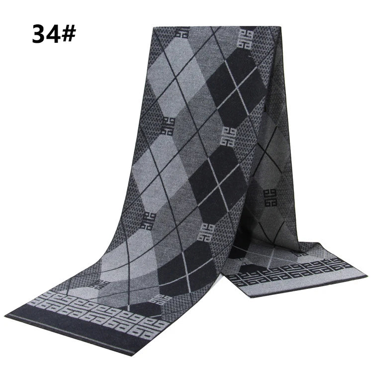 Marquis Cashmere Scarf – Refined Warmth for the Distinguished Man