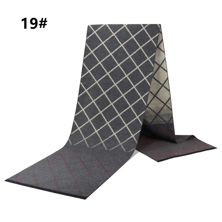 Marquis Cashmere Scarf – Refined Warmth for the Distinguished Man