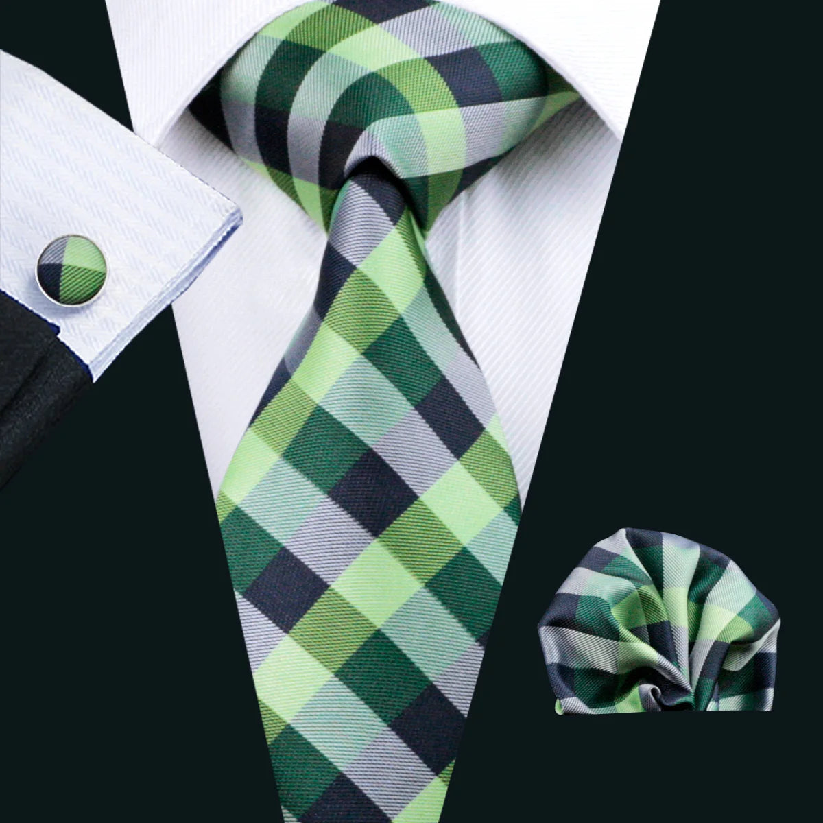 Verdant Signature Tie & Accessories Set