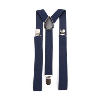 Elegant Elastic Y-Back Suspenders – Adjustable Unisex Braces in 26 Colors
