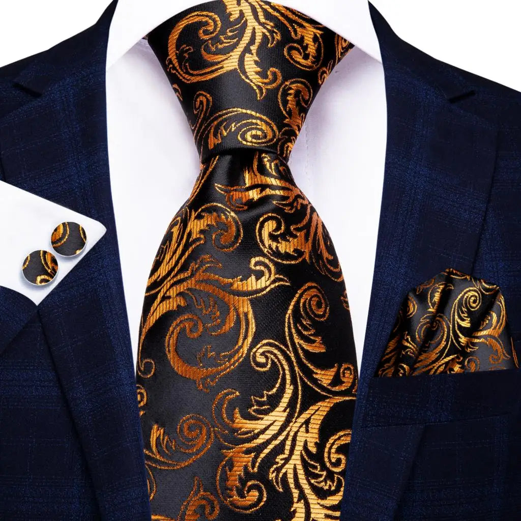 Burnt Orange Paisley