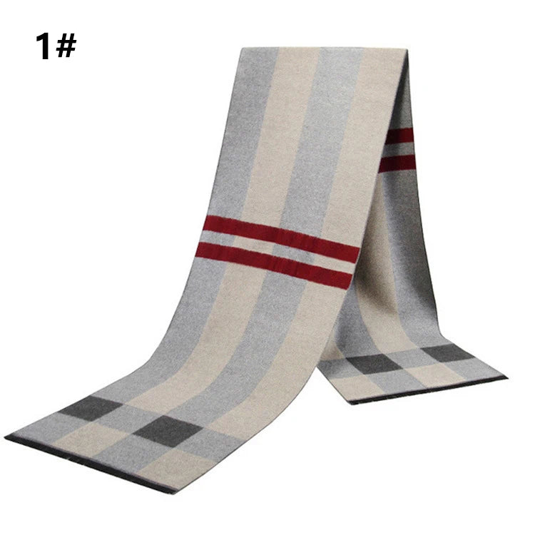 Marquis Cashmere Scarf – Refined Warmth for the Distinguished Man