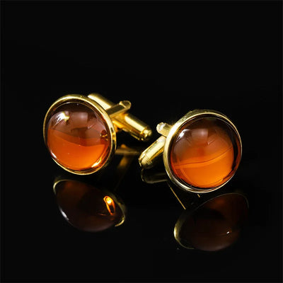 The Regent Crystal Cufflinks