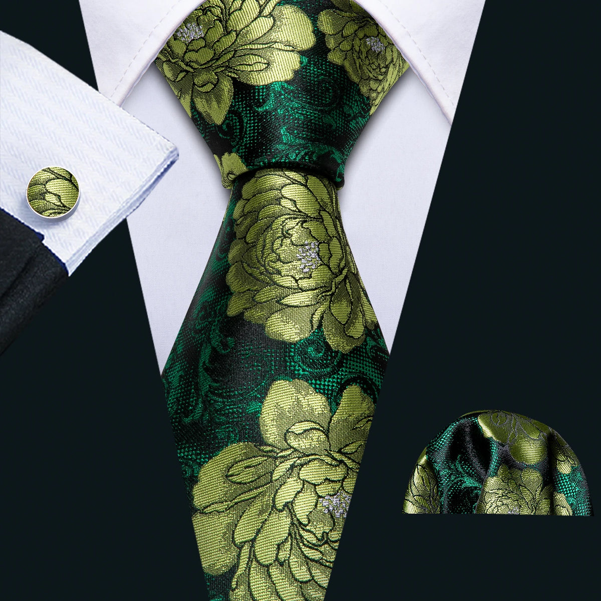 Verdant Signature Tie & Accessories Set