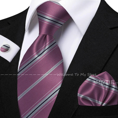 The Lancaster Striped Tie Set