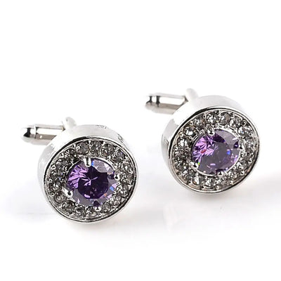 The Monarch Crystal Cufflinks