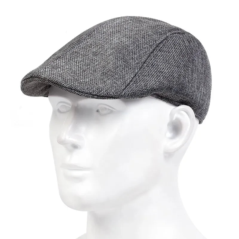 UrbanEdge™ Men’s Casual Cassette Cap – Lightweight Streetwear Golf Hat for Spring & Summer