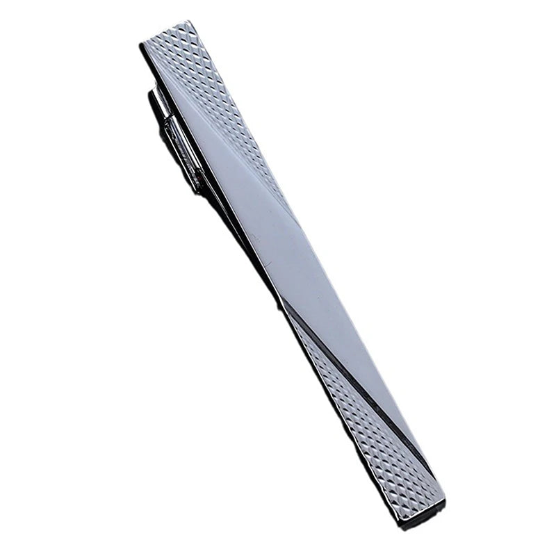 RegalLink™ Gold Tie Clip with Chain – Luxury Men’s Tie Bar for Weddings & Business