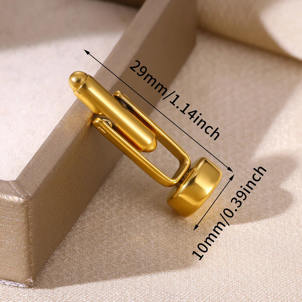 The Langford Stainless Steel Cufflinks