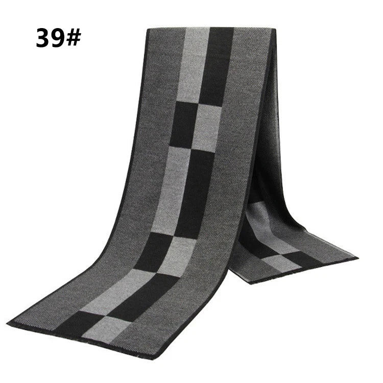 Marquis Cashmere Scarf – Refined Warmth for the Distinguished Man
