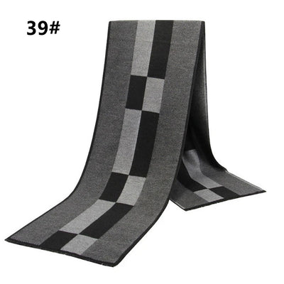 Marquis Cashmere Scarf – Refined Warmth for the Distinguished Man