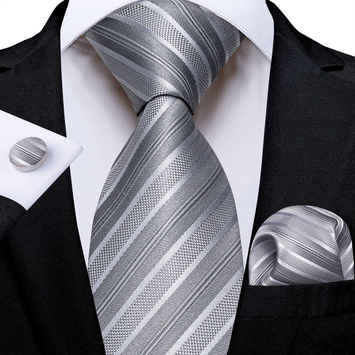 The Regent Stripe Tie Set