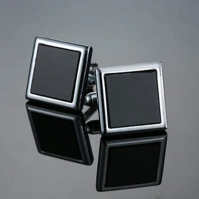 High-Quality Square Copper Cufflinks – Luxury Business & Formal Shirt Accessories for Men