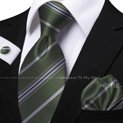 The Lancaster Striped Tie Set