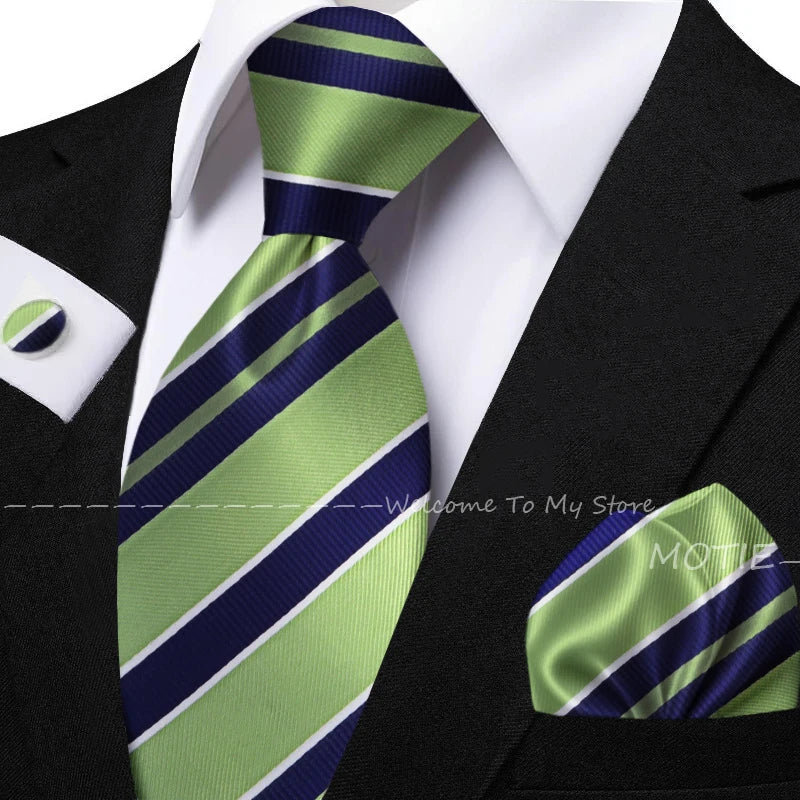 The Lancaster Striped Tie Set