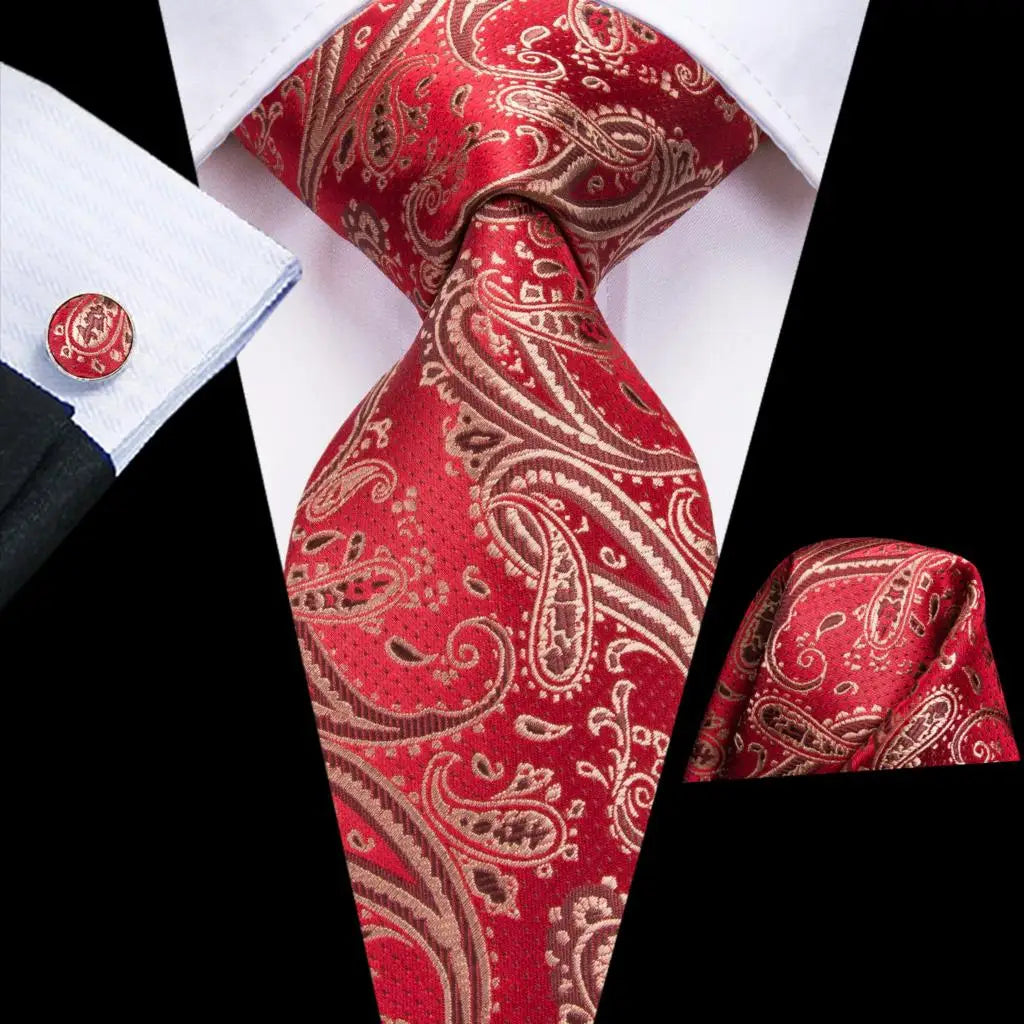 Crimson & Purple Paisley