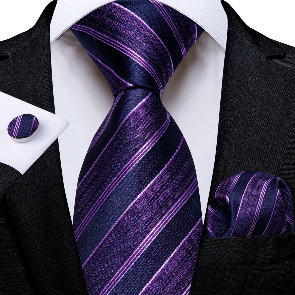 The Regent Stripe Tie Set
