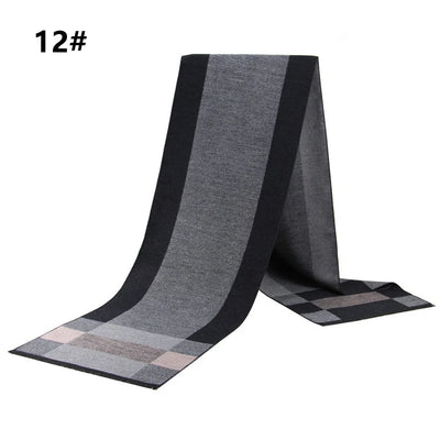 Marquis Cashmere Scarf – Refined Warmth for the Distinguished Man