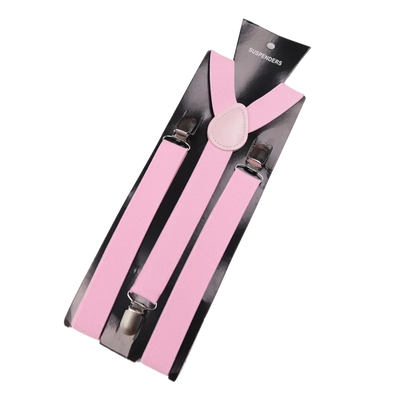 Elegant Elastic Y-Back Suspenders – Adjustable Unisex Braces in 26 Colors