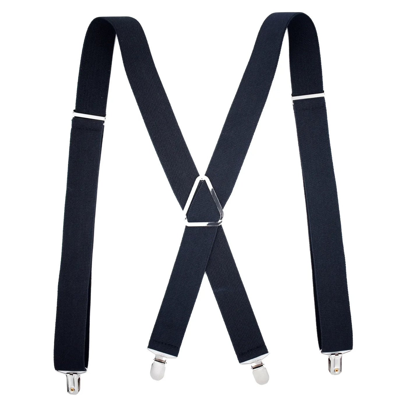 Classic X-Back Suspenders – Adjustable 4-Clip Braces for Men